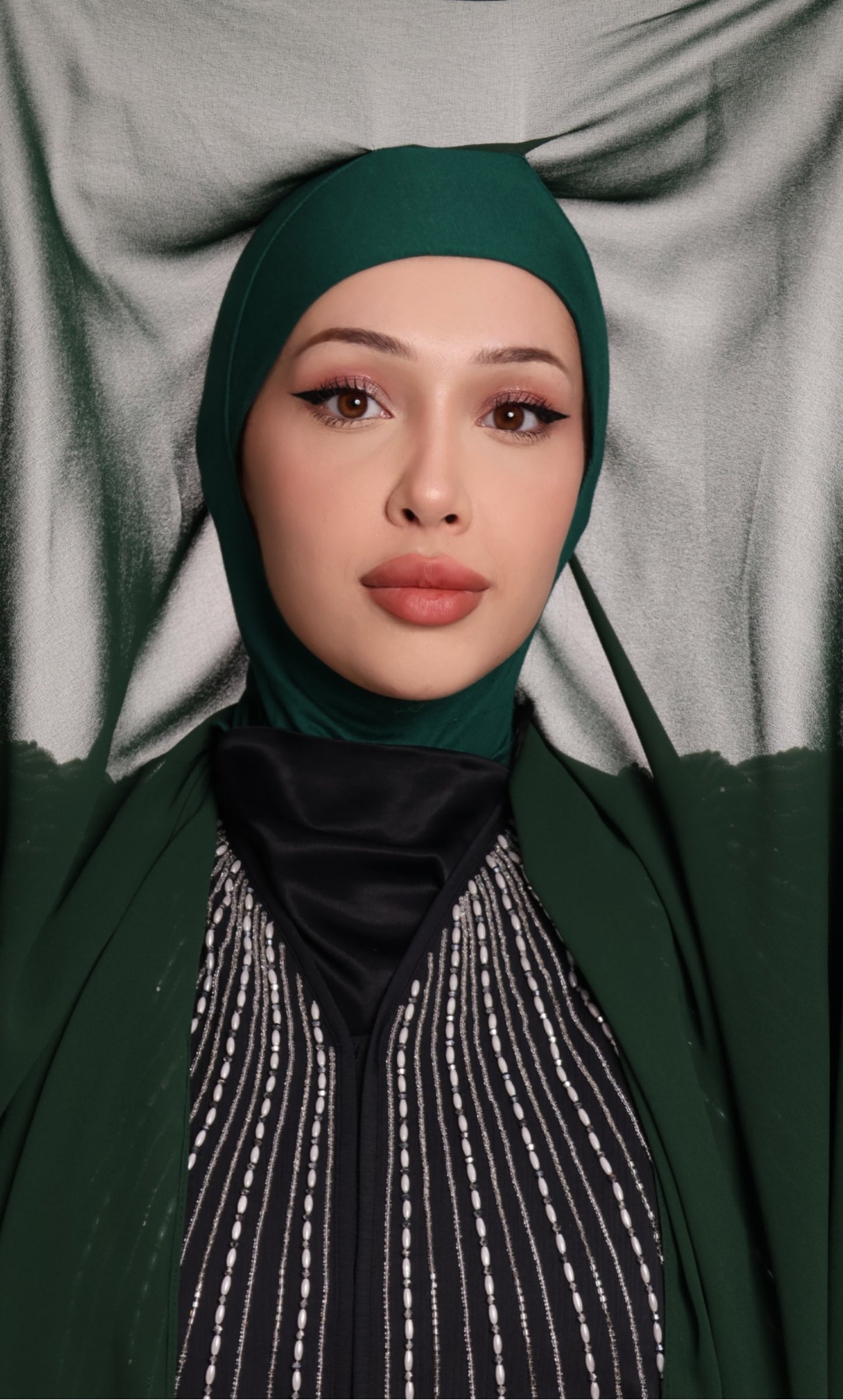Hijab Premium Express Intégral - Vert