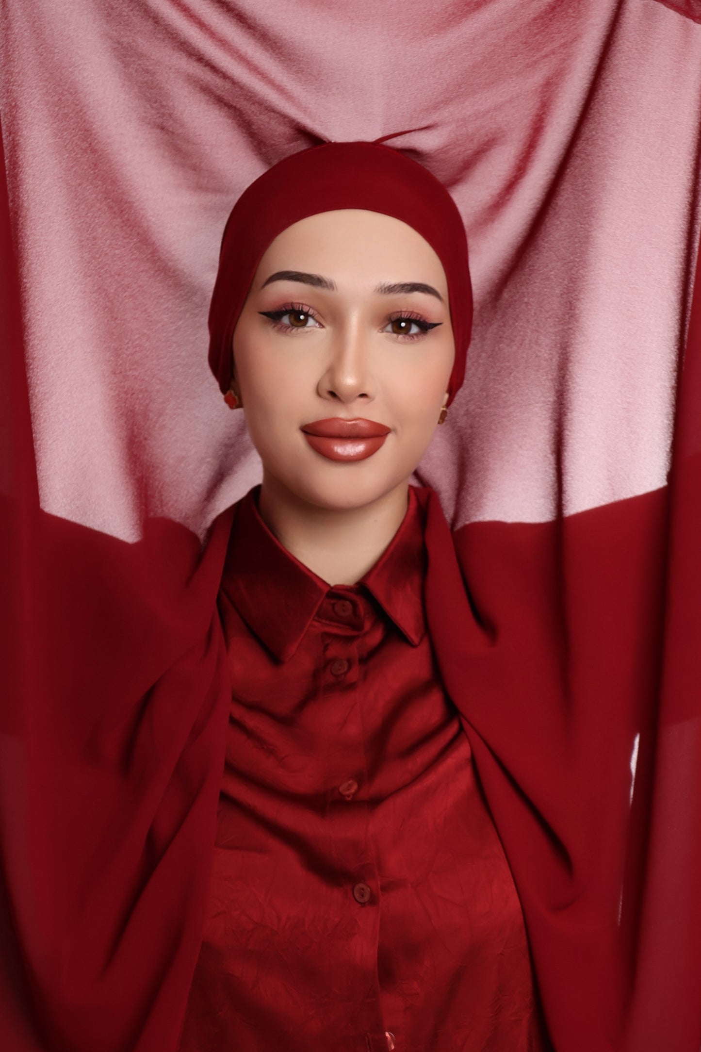 Hijab Express Mousseline ― Bordeaux
