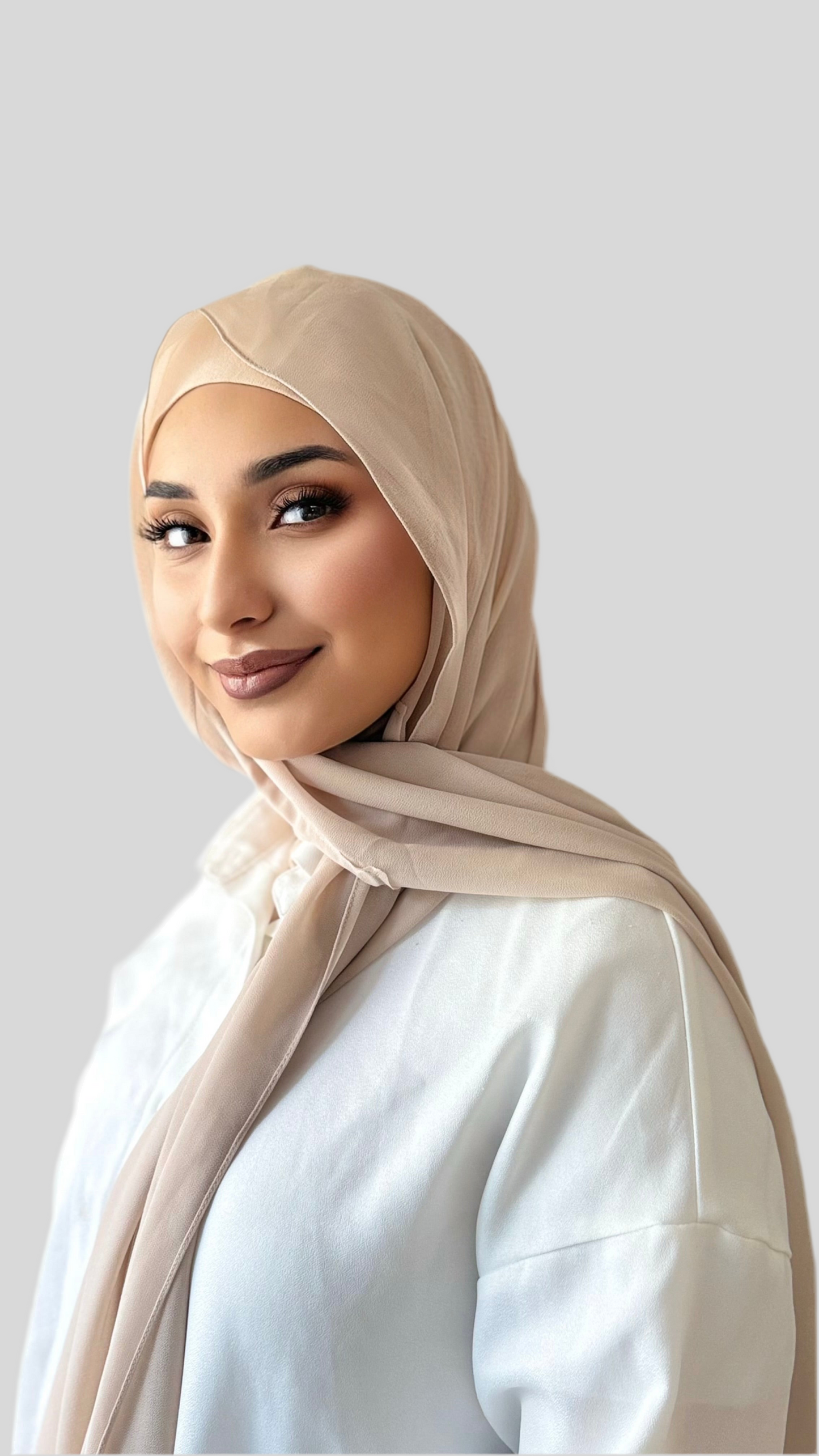 Hijab Premium Express Intégral - Beige