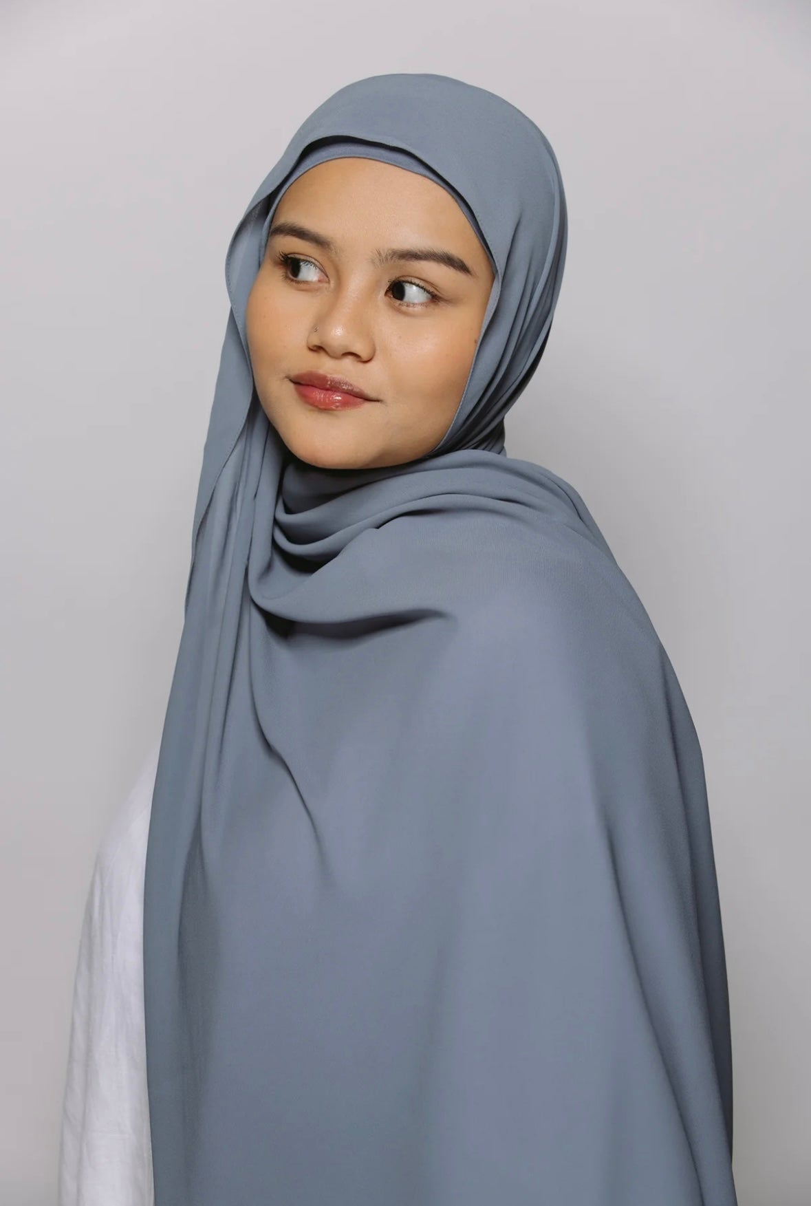 Hijab Premium Express ― Bleu