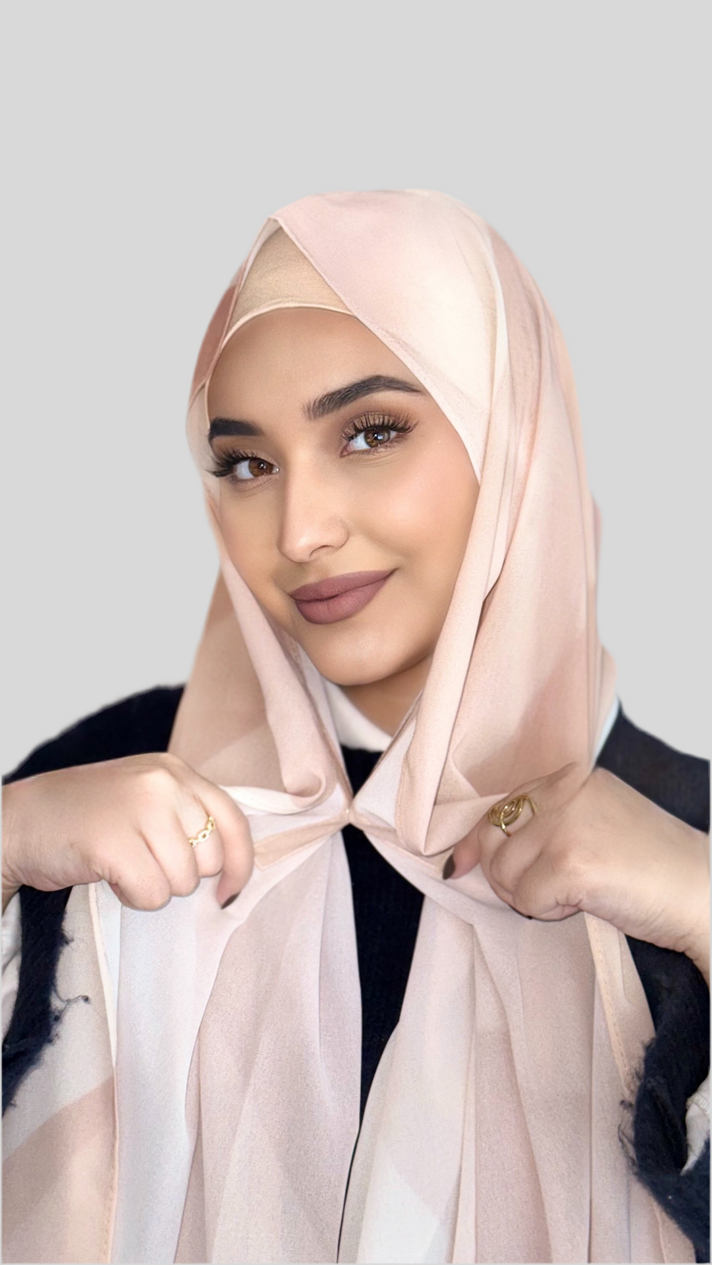 Hijab Express Mousseline Premium à motifs - An-Noor