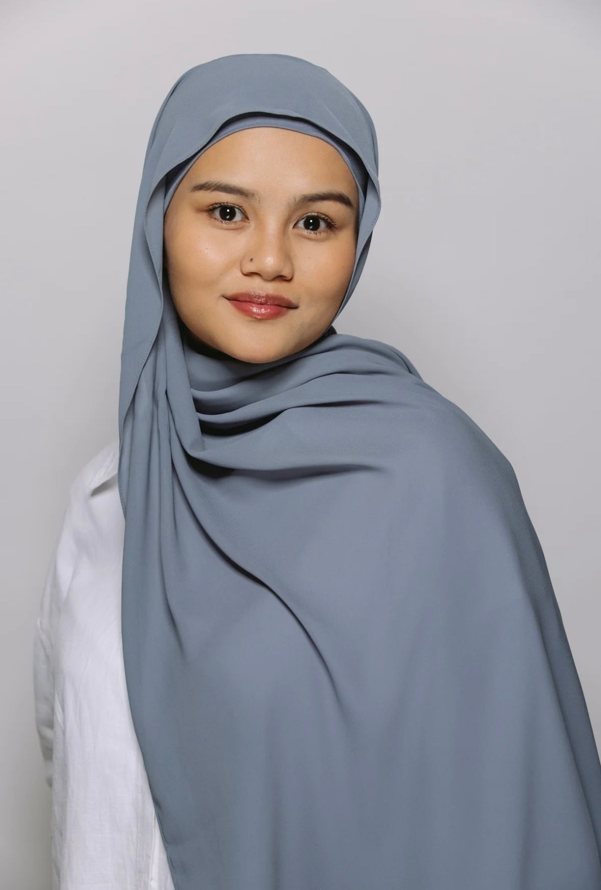 Hijab Premium Express ― Bleu