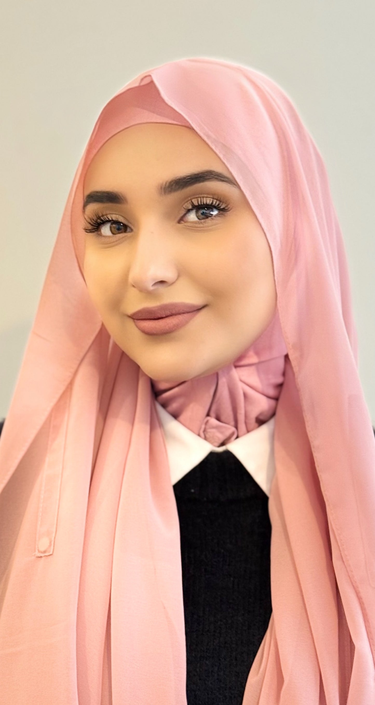 Hijab Premium Express Intégral - Rose