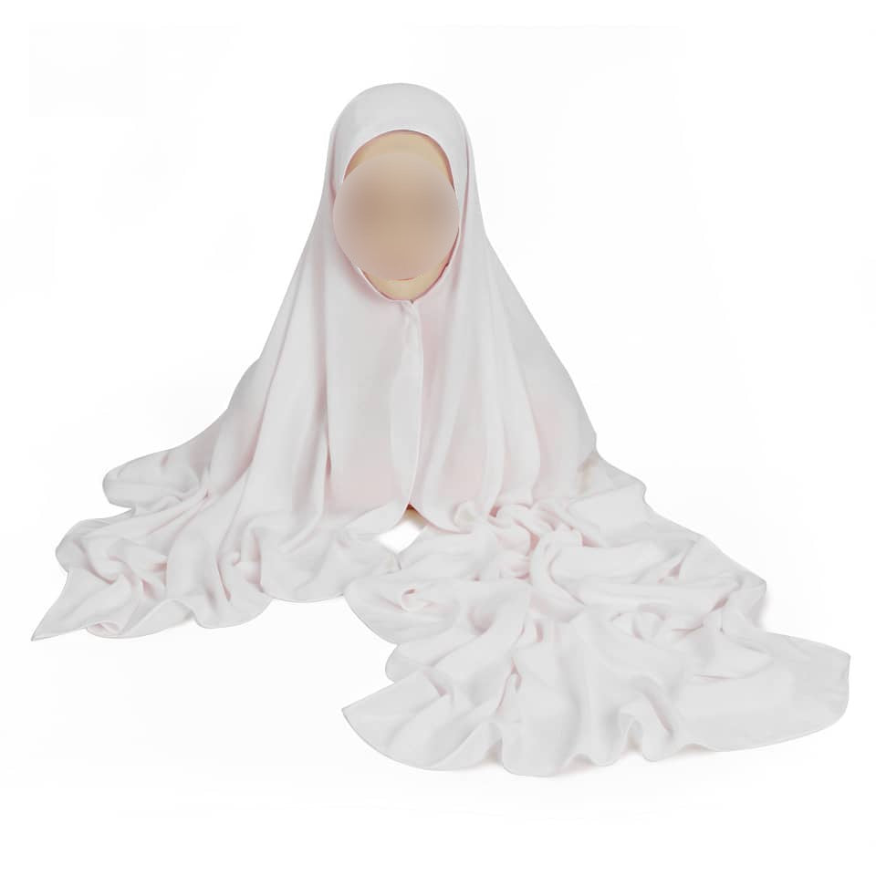 Hijab Express Anti glisse Soie de Médine – Set complet Élégance Premium XL – Concept inédit - Divers couleurs