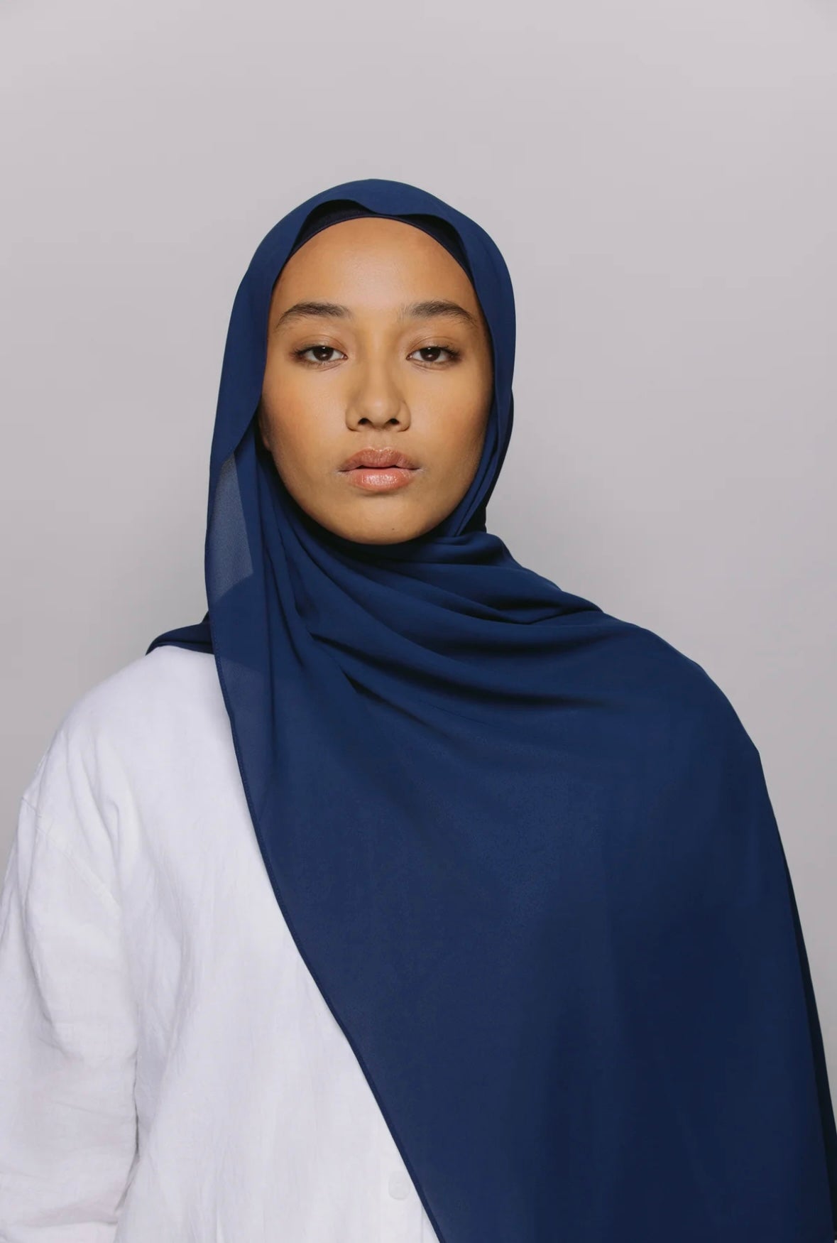 Hijab Premium Express ― Bleu Marine