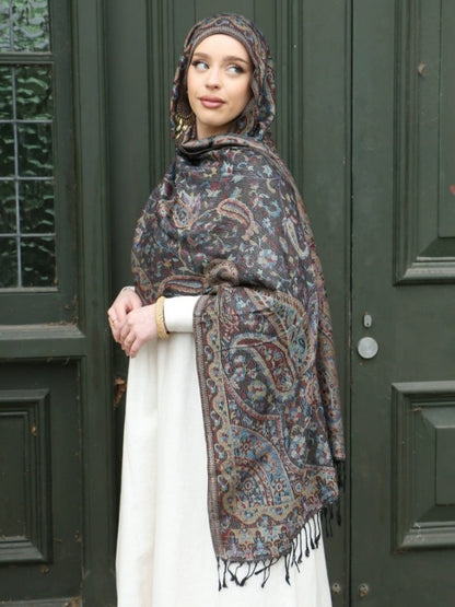 Hijab Premium Express Pashmina ― Noir