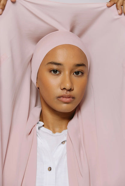 Hijab Premium Express ― Rose Pâle