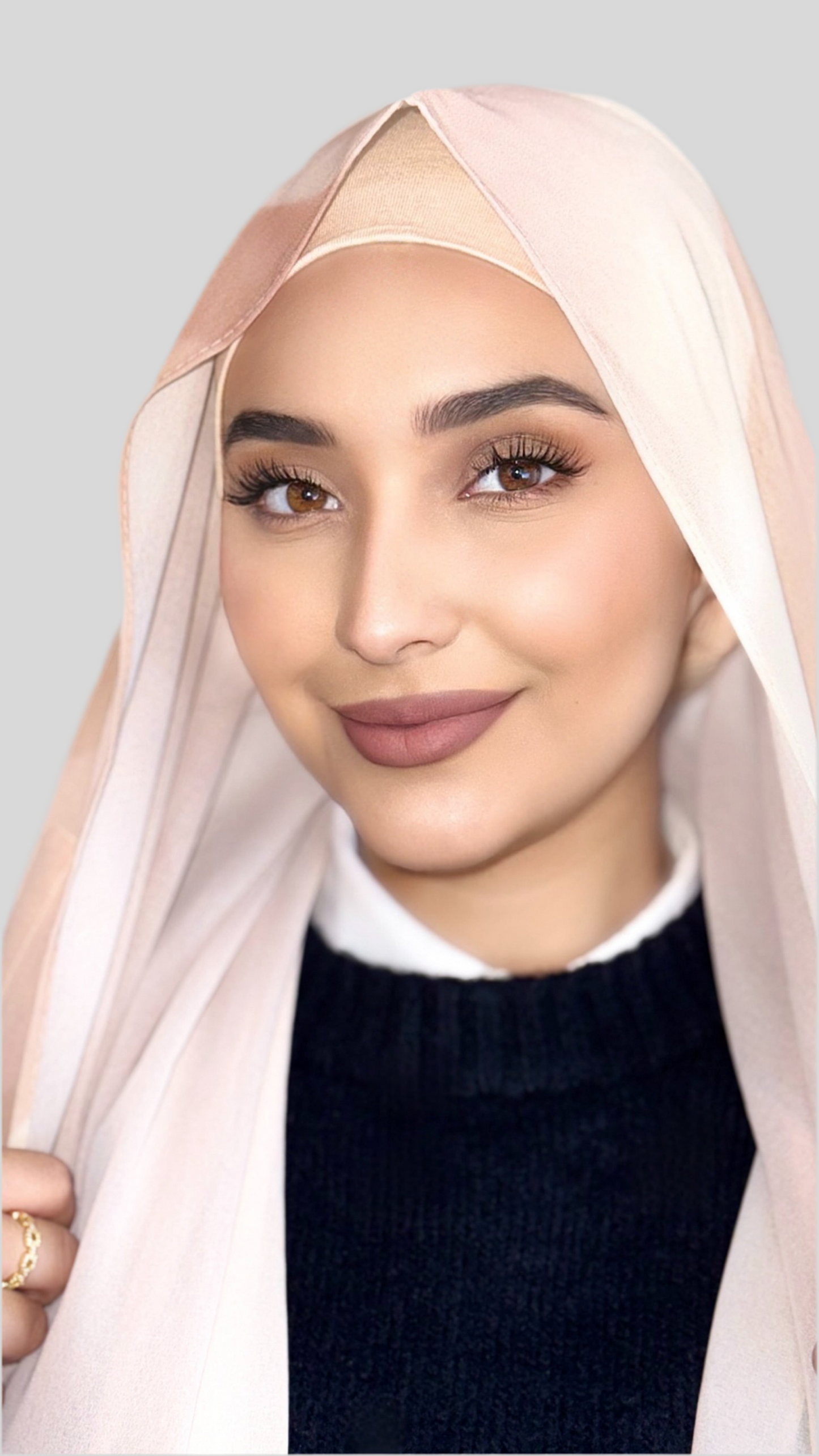 Hijab Express Mousseline Premium à motifs - An-Noor