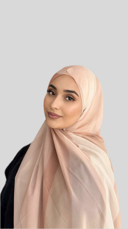 Hijab Express Mousseline Premium à motifs - An-Noor