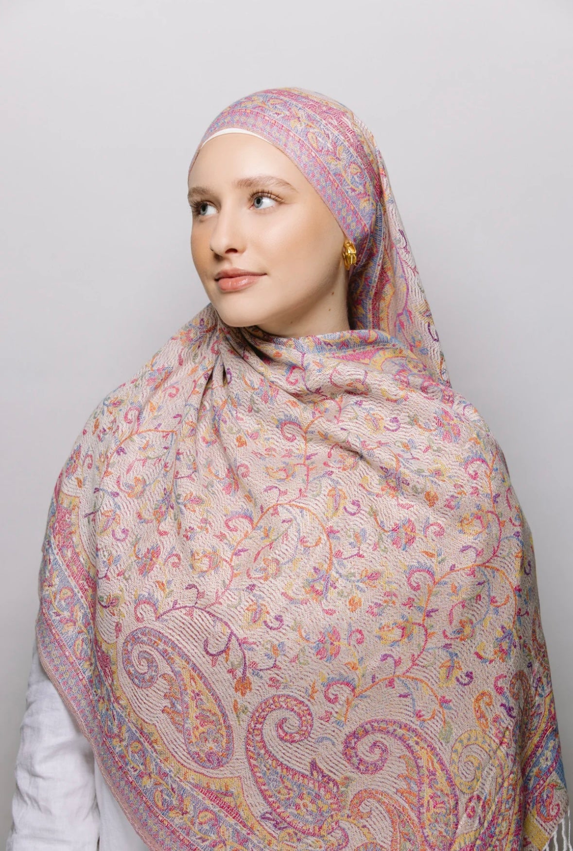 Hijab Premium Express Pashmina ― Rose