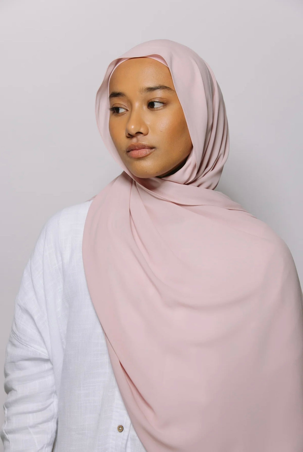 Hijab Premium Express ― Rose Pâle