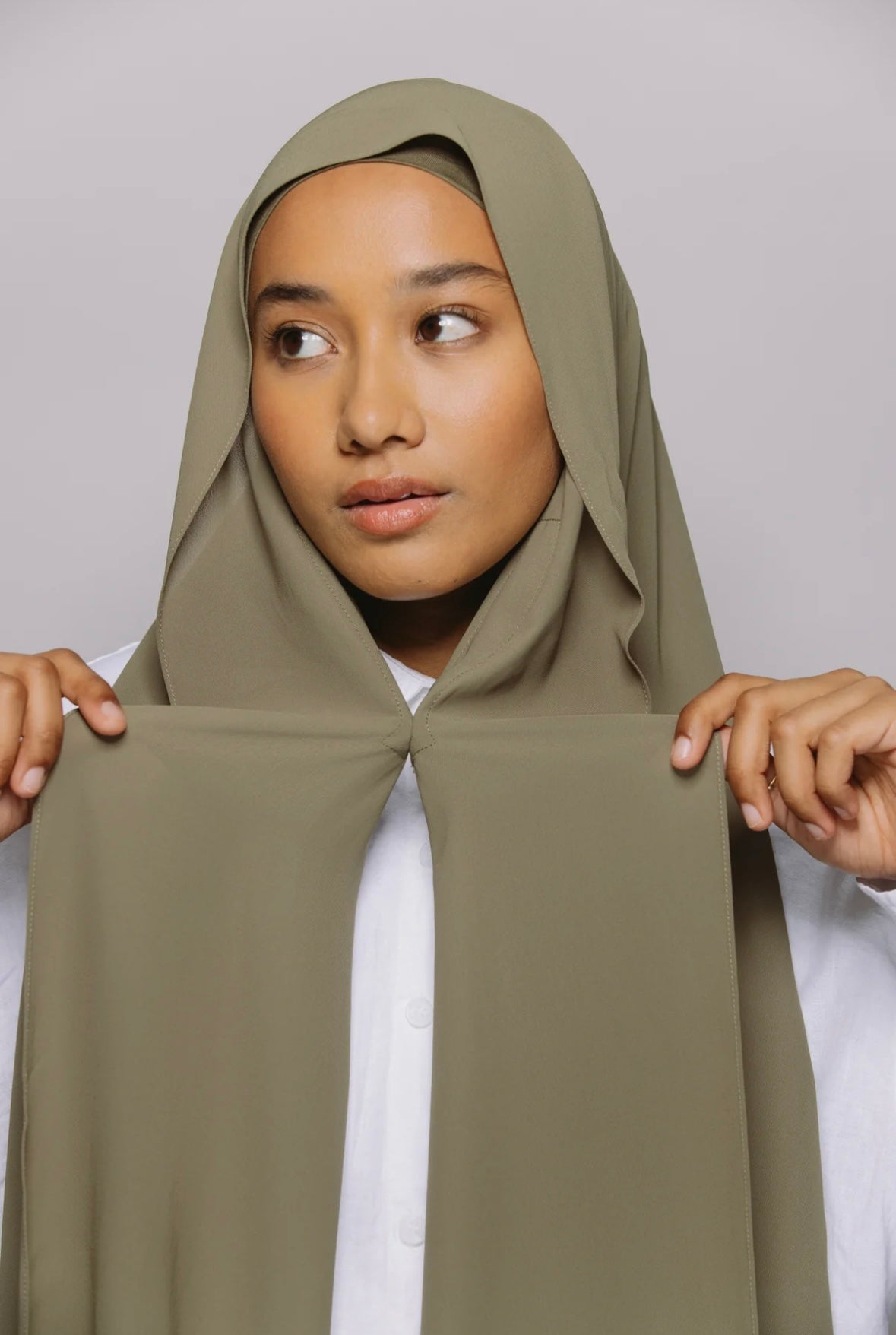 Hijab Premium Express ― Vert